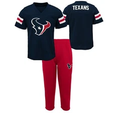 Outerstuff NFL Toddlers (2T-4T) Houston Texans Training Camp Top and Pants Set