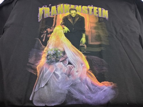 Frankenstein and Bride official universal monsters 2XL Rock Rebel New T-shirt - Picture 3 of 4