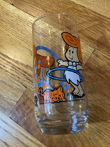 Wilma The Flintstone Niños Personaje Vidrio Pizza Hut 1986 - Imagen 10 de 11