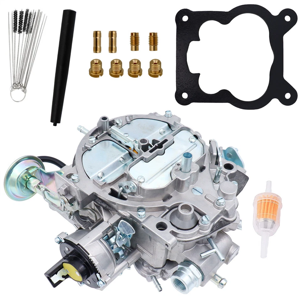 Carburador de 4 barriles para Chevy GMC 305-350 ci Rochester Quadrajet 4MV 1904R 1906R Foto 2 de 4