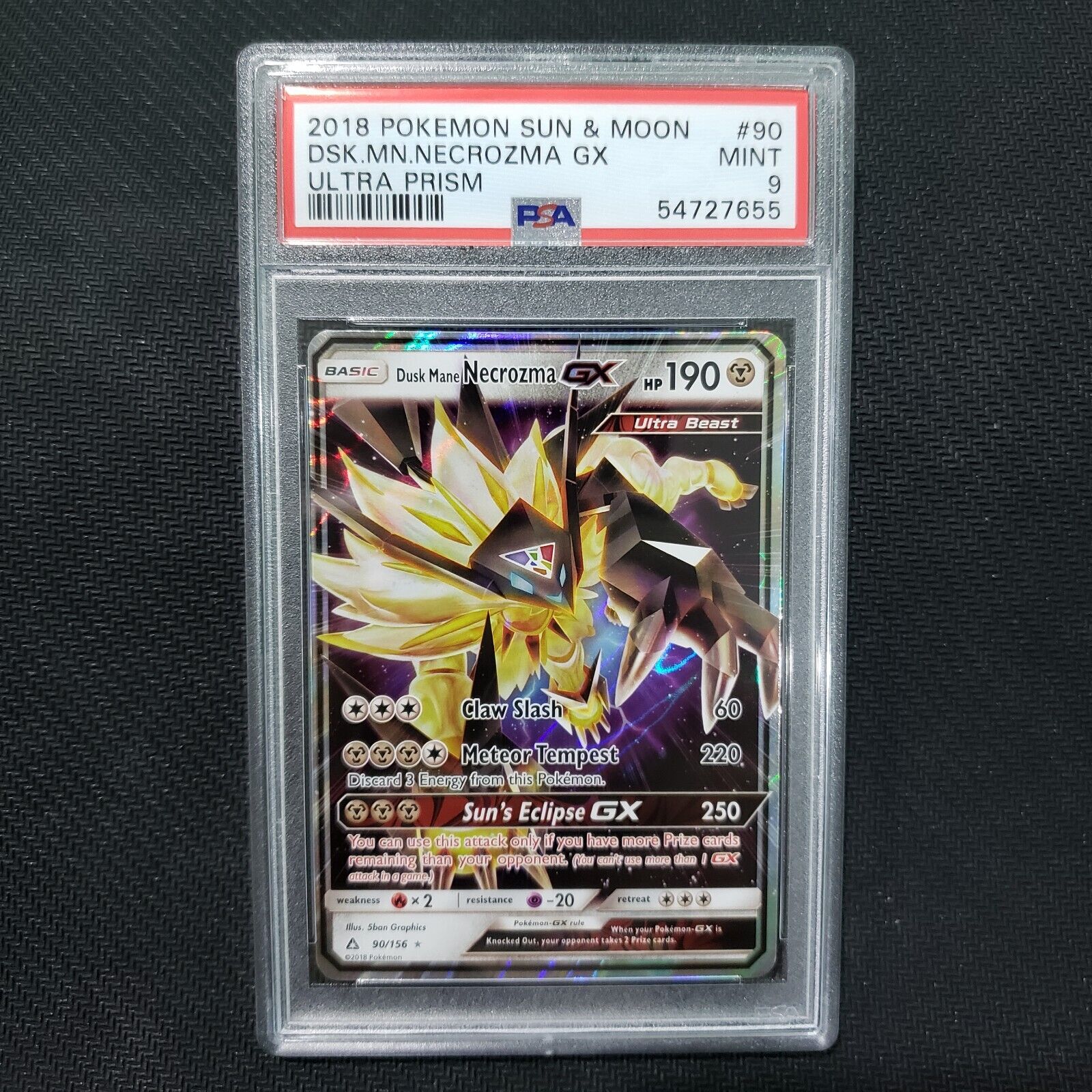 Dusk Mane Necrozma GX