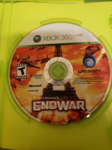 Tom Clancy's EndWar (Microsoft Xbox 360) DISC ONLY - NO TRACKING - Picture 1 of 1