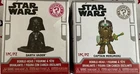 Lot Of 2 Funko Pop! Star Wars Darth Vader Mystery Mini Merumeru Bobble Heads~NEW