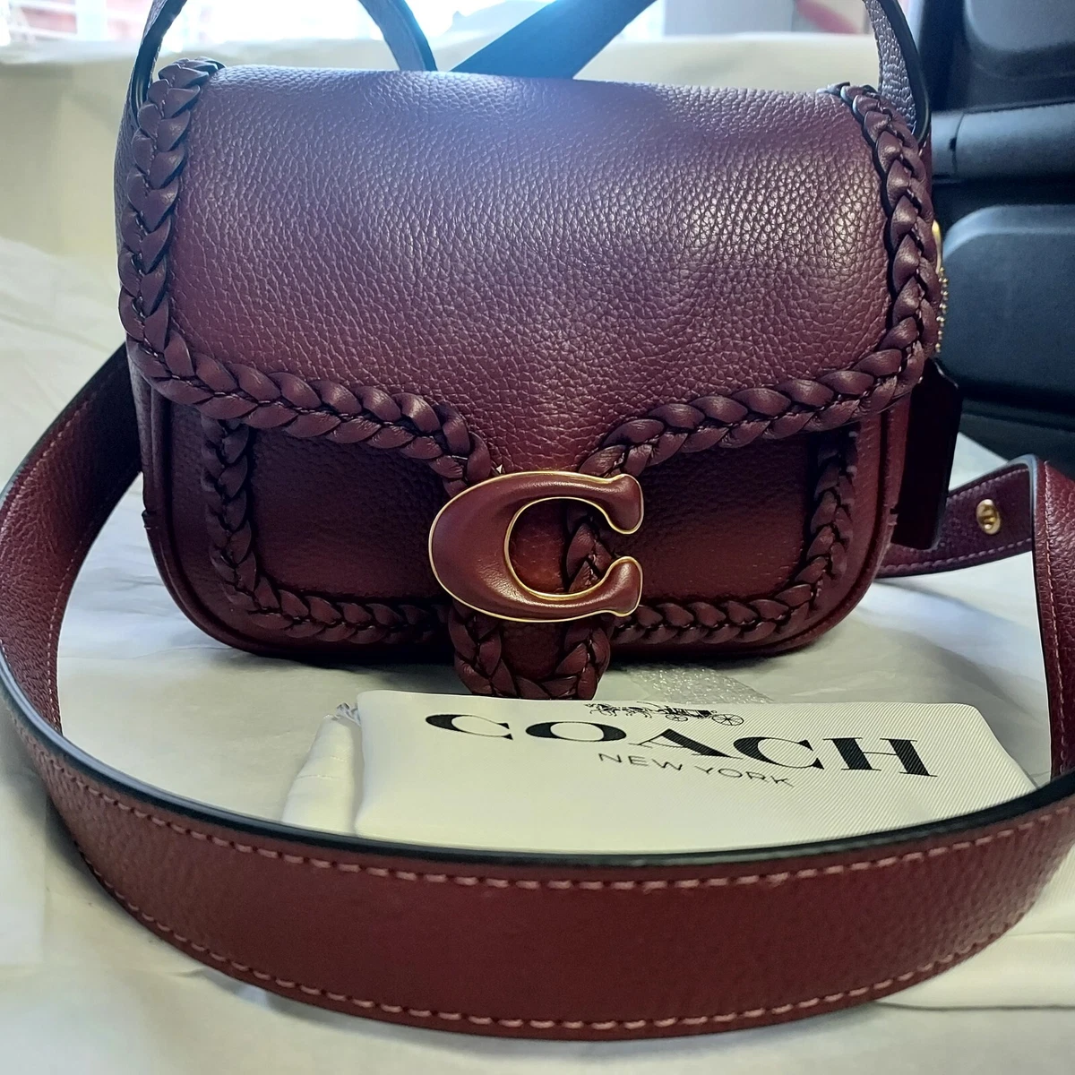 Coach tabby saddle sale