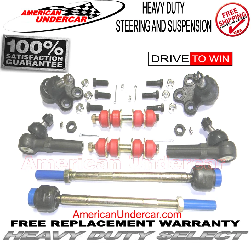 Kit de rótula de varilla de amarre Chevrolet Impala de alta resistencia 2000-2012 Foto 2 de 4