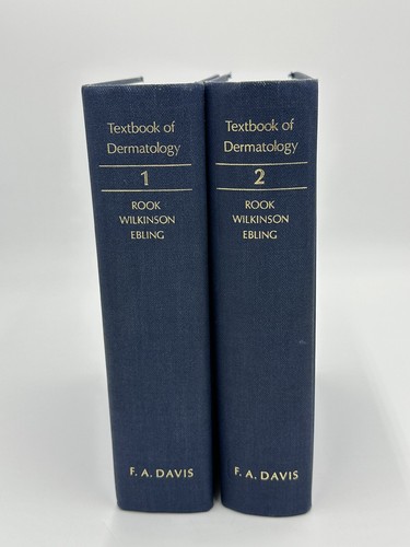 TEXTBOOK OF DERMATOLOGY By Arthur D. S. Wilkinson And F. J. G. Ebling Rook 1 & 2 - Picture 4 of 16