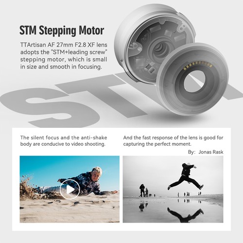 TTArtisan AF 27mm F2.8 Obiettivo Autofocus Per Fujifilm X-Mount - Leggero, Con Motore STM E Diaframma A Scatto