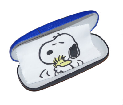 süßes Brillenetui für Kinder | Snoopy inkl Microfasertuch | TOP + NEU