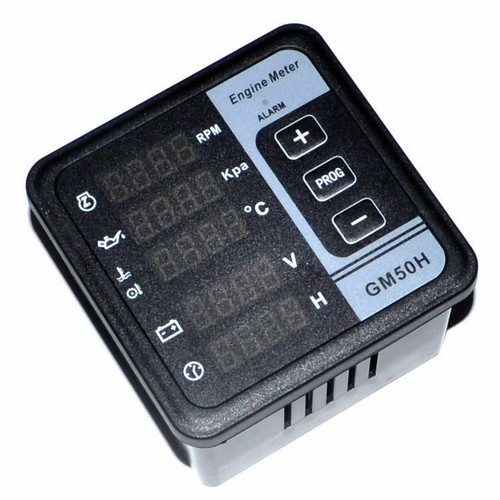 GM50H Generator Digital Multi-function Meter Diesel Engine Monitor Control Panel - Picture 7 of 9