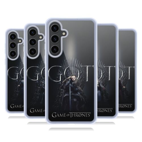 GAME OF THRONES SAISON 8 FOR THE THRONE 1 HOUSSE GEL COMPATIBLE SAMSUNG/MAGSAFE - Photo 1/17