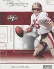 2002 Playoff Prime Signatures Joe Montana #62