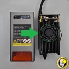 Creality Falcon2 22W Fan Replacements - Plug & Play