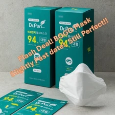 [40 Packs] Micro-dust Protection Dr. Puri KF94 Mask (White) - BOGO Mask