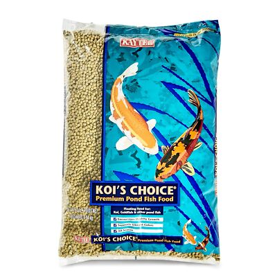 Kaytee Koi's Choice Koi Floating Fish Food, 10 Pound 10 Pound (Pack of 1)