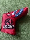 New Scotty Cameron Circle T Red Industrial USA Blade Putter Headcover