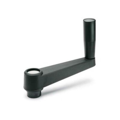 Elesa Handkurbel mit Bohrung 10mm / Länge 80mm
