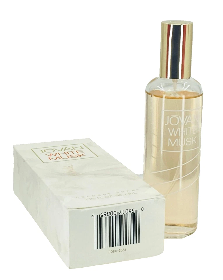 Coty Jovan White Musk 古龙水喷雾 3.25 盎司全新 * 查看说明 — 第 3/4 张图片