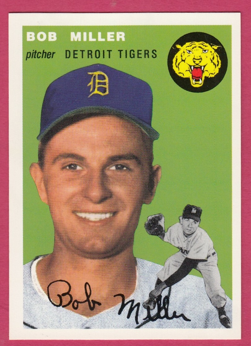 1994 Topps Archives 1954 #241 Bob Miller - Detroit Tigers
