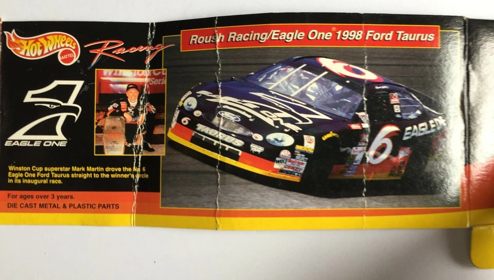 Ford Taurus 1998 Hot Wheels Racing Eagle One/Roush Racing Foto 4 de 4