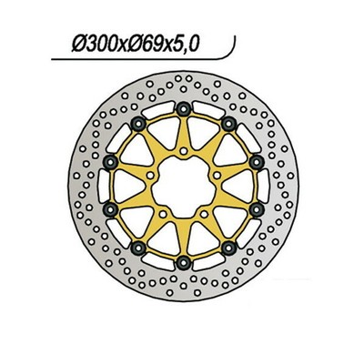 Disque De Frein Avant NG 1046 Pour Husqvarna Nuda R 900 (2012-2013) - Neuf D'Origine