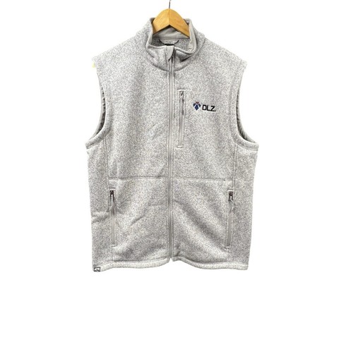 Storm Creek Men Large Overachiever Vest Gray Helena Athleisure Outdoor DLZ Chest