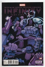 Infinity #5 NM First Print Jonathan Hickman Jerome Opena 