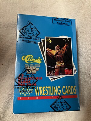 wwfシリーズa/1 wwfシリーズa/1 1990 Classic WWF Wrestling Series 1 Cards FASC From