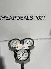 New WEKSLER 5000 PSIG PRESSURE GAUGE K MONEL BOURDON Lc10354-23