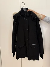 Canada Goose - Trillium Parka Coyote Fur Hooded Coat XS 6550L