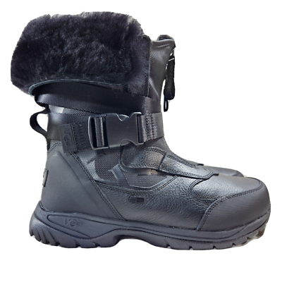 UGG Tahoe Waterproof Boots NEW! $225 Sz 9 Black DryTech  display picture 3