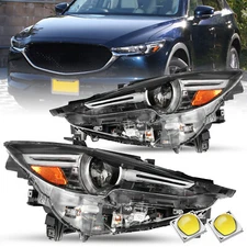 Headlights For 2017-2021 Mazda CX-5 CX5 Full LED Projector W/AFS Lamps
