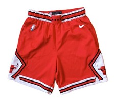 Nike Chicago Bulls Icon Swingman Shorts NBA rot red Sz. 38 L