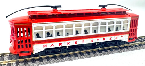 Bachmann 1310 Brill Trolley  Market Street - DC - mit Antrieb - 1:87 HO H0 | Zustand: Gebraucht