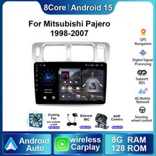 For Mitsubishi Pajero 1998-2007 Android Car Radio Carplay Stereo Multimedia Gps