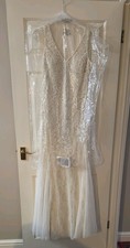 Adrianna Papell John Lewis Ivory Wedding Dress Used Size 14
