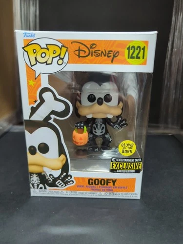 Funko Pop! Disney Goofy Entertainment Earth Glow in the Dark #1221