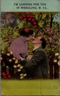 I'm Longing For You in Wheeling W. Virginia Antique Postcard 1912 — photo 1
