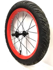16" Bicycle Front Red Wheel with 1.95" Tire Mini-BMX Kids Bike #A40