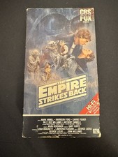 Star Wars The Empire Strikes Back VHS Original 1984 Release Red Label CBS FOX