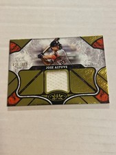 2025 TOPPS TIER ONE JOSE ALTUVE 75/199 GAME USED JERSEY RELIC ASTROS SP TN3