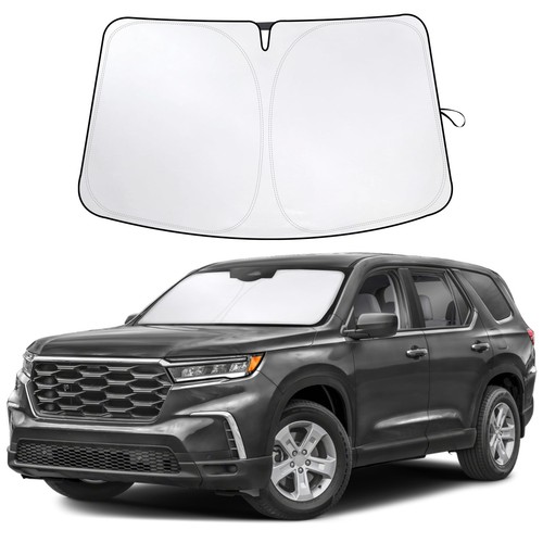 for Honda Pilot 2016-2024 2025- EcoNour Car Windshield Sunshade -240T Polyest... - 第 1/6 張圖片