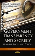 Aiden Dashaw Government Transparency & Secrecy (Hardback) (UK IMPORT)