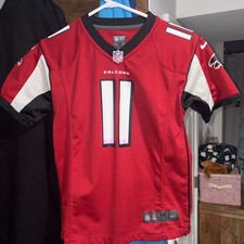Atlanta Falcons NFL Football On Field Jersey, Jones, Boy's Medium