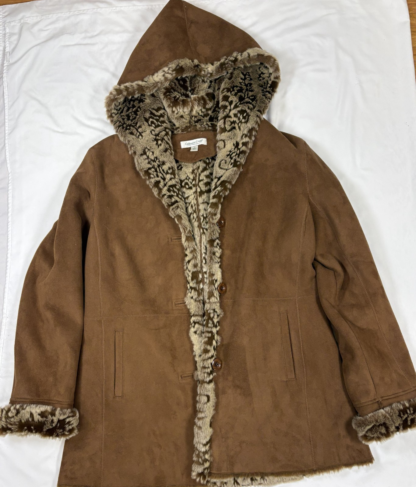 Preowned artificial shearling Large size - image 1