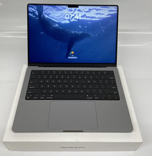 Apple MacBook Pro A2442 14" M1 PRO 32GB RAM 1TB SSD Box + PSU & 158 Cycles