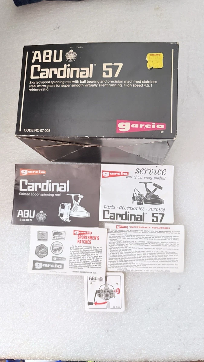 25+ Abu Cardinal In Fishing Reel Parts & Repair Equipment for sale