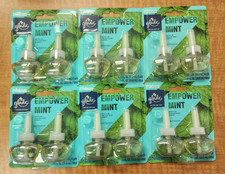 12 New Glade Empower Mint Oil Refills with Notes of Mint  Basil 0.67 Fl Oz Each