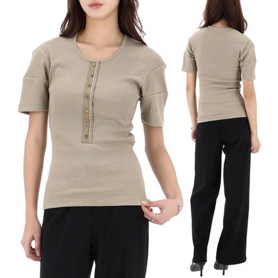 LEMAIRE HENLEY Kurzarm-T-Shirt 151678053