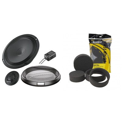 Audison APK 165 Prima Series 6.5'' 2-Way Component Speaker Set with RKFR6 Road...
