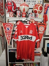Match Worn Ryan Shotton Middlesbrough Shirt
